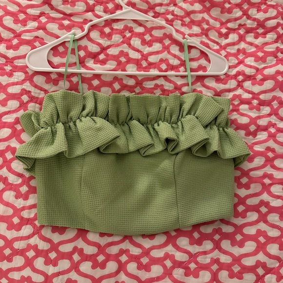 Do & Be Ruffle Crop Top - Picture 4 of 4